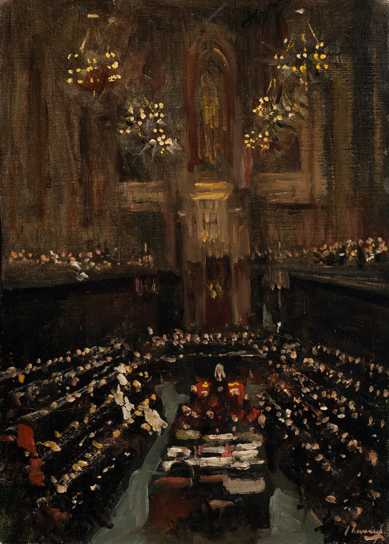 Ratification of the Irish Treaty by the English House of Lords, 1921 - John Lavery