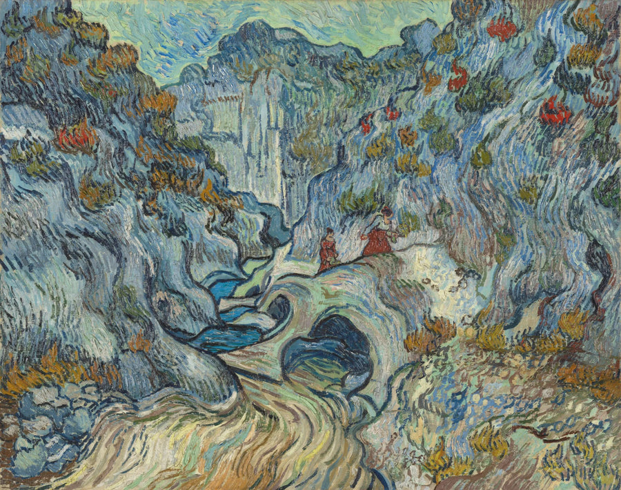 The Ravine of the Peiroulets - Vincent van Gogh