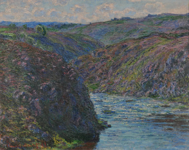 The Ravines of the Creuse - Claude Monet