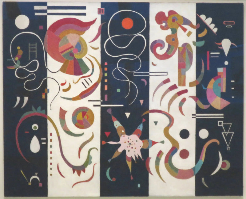 Striped - Vassily Kandinsky