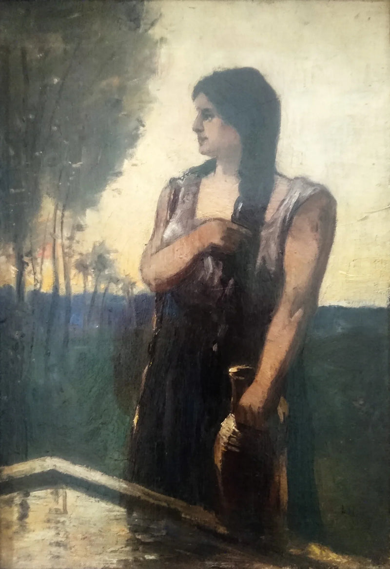 Rébecca au puits - Lesser Ury