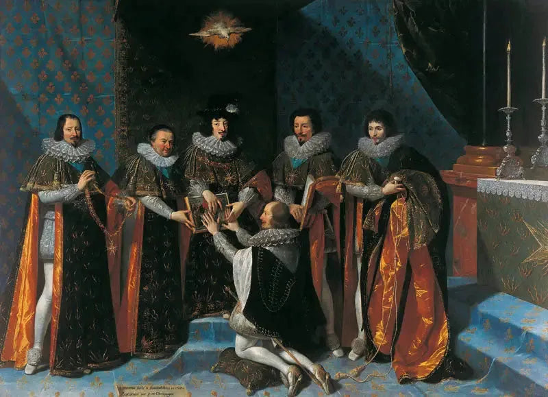 Reception of Henri d'Orléans Duc de Longueville - Philippe de Champaigne