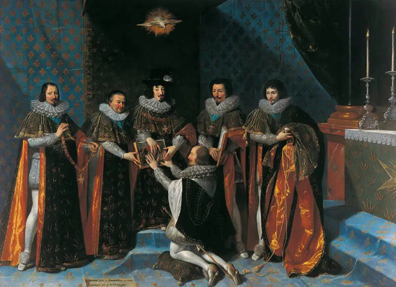 Reception of Henri d'Orléans Duc de Longueville - Philippe de Champaigne
