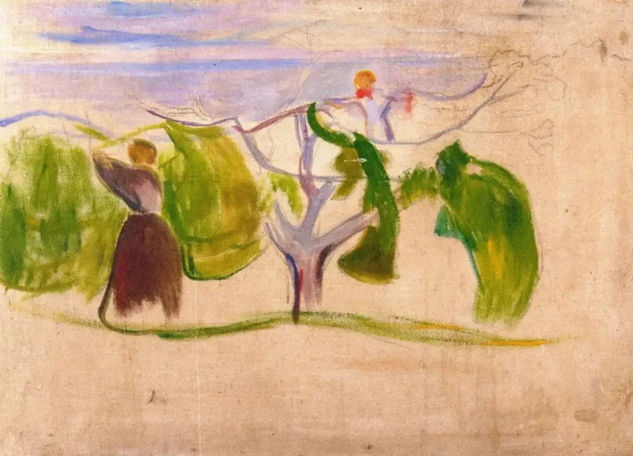 Harvest of Fruits - Edvard Munch