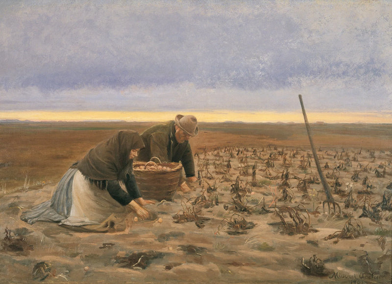 Potato harvest - Michael Peter Ancher