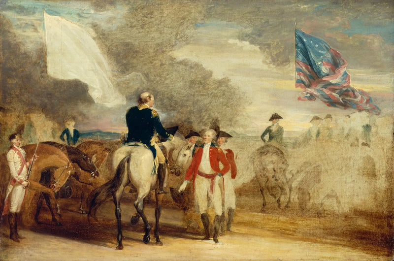 Surrender of Cornwallis at Yorktown - John Trumbull