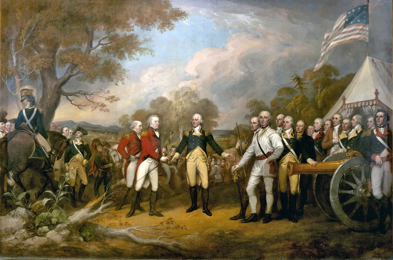 Surrender of General Burgoyne - John Trumbull