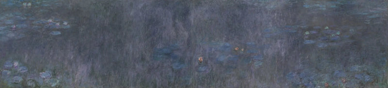 Tree reflections, Water Lilies - Claude Monet