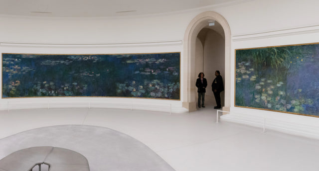 Green reflections, The Water Lilies - Claude Monet