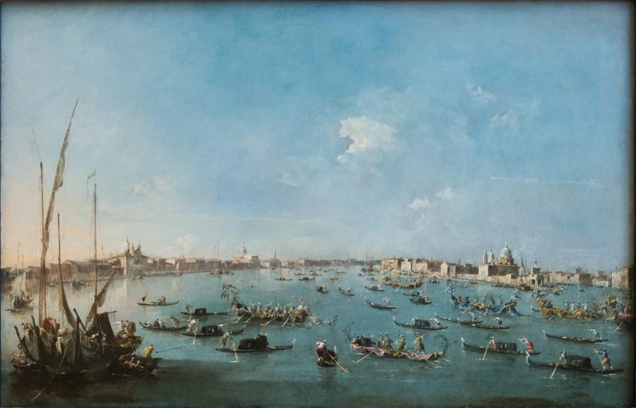 Regatta on the Giudecca Canal - Francesco Guardi