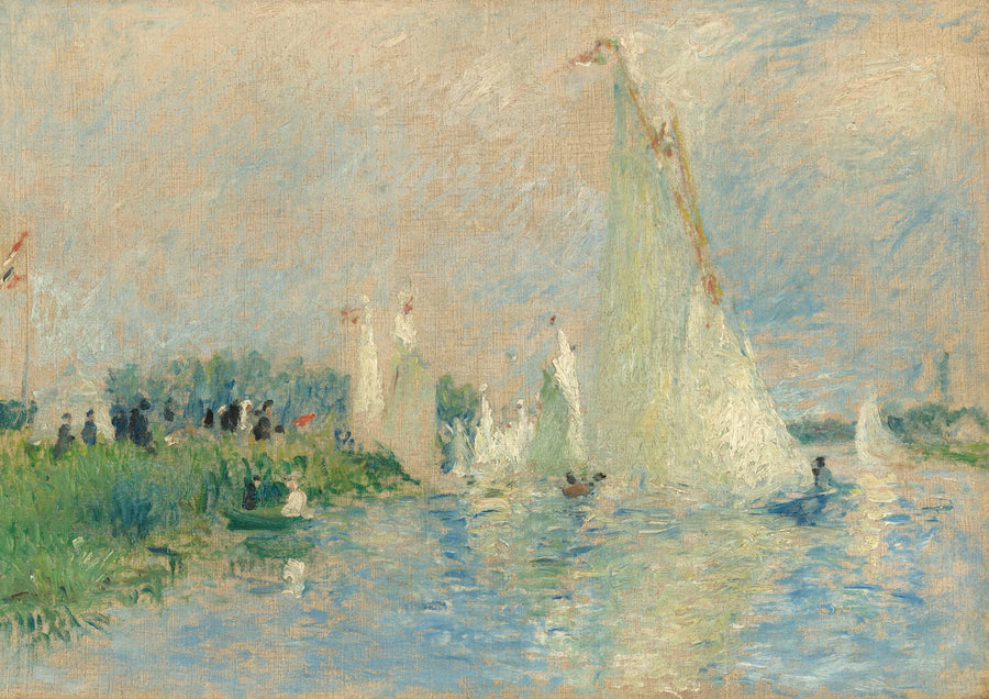 Regattas at Argenteuil - Pierre-Auguste Renoir