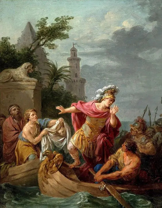 Regret of Caesar over the death of Pompey - Louis Jean François Lagrenée