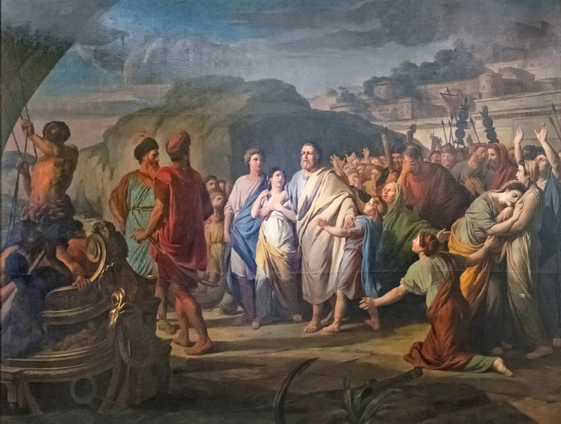 Regulus sort de Rome pour se rendre à Carthage - Nicolas-Bernard Lépicié