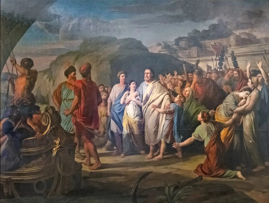 Regulus sort de Rome pour se rendre à Carthage - Nicolas-Bernard Lépicié