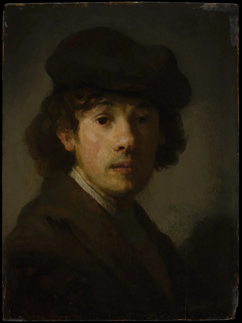 Rembrandt (1606-1669) and Young Man - Rembrandt