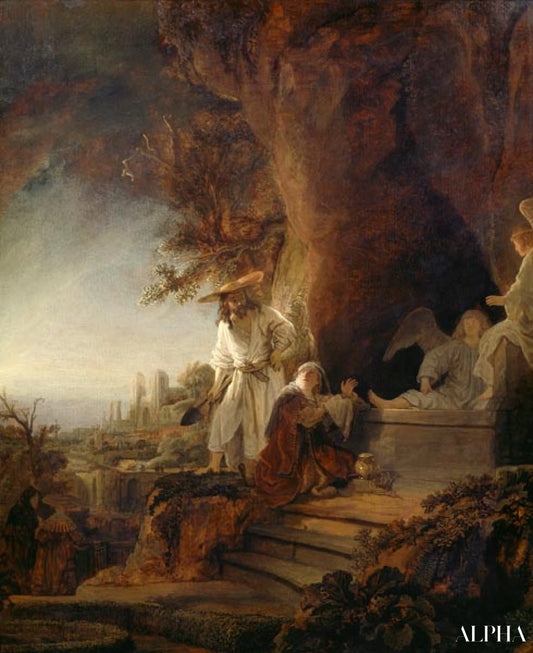 Rembrandt Christ ressuscité apparaît 1638 - Rembrandt van Rijn - Reproductions de tableaux et peintures haut de gamme
