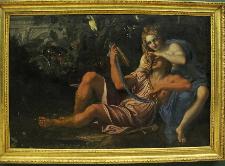 Renaud and Armide - Annibale Carracci