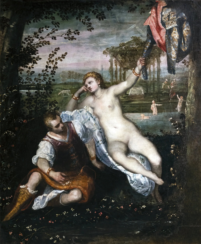 Renaud and Armide - Jacopo Tintoretto