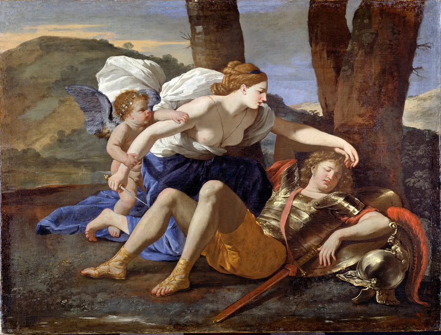Renaud and Armide - Nicolas Poussin