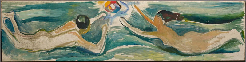 Encounter in Space - Edvard Munch