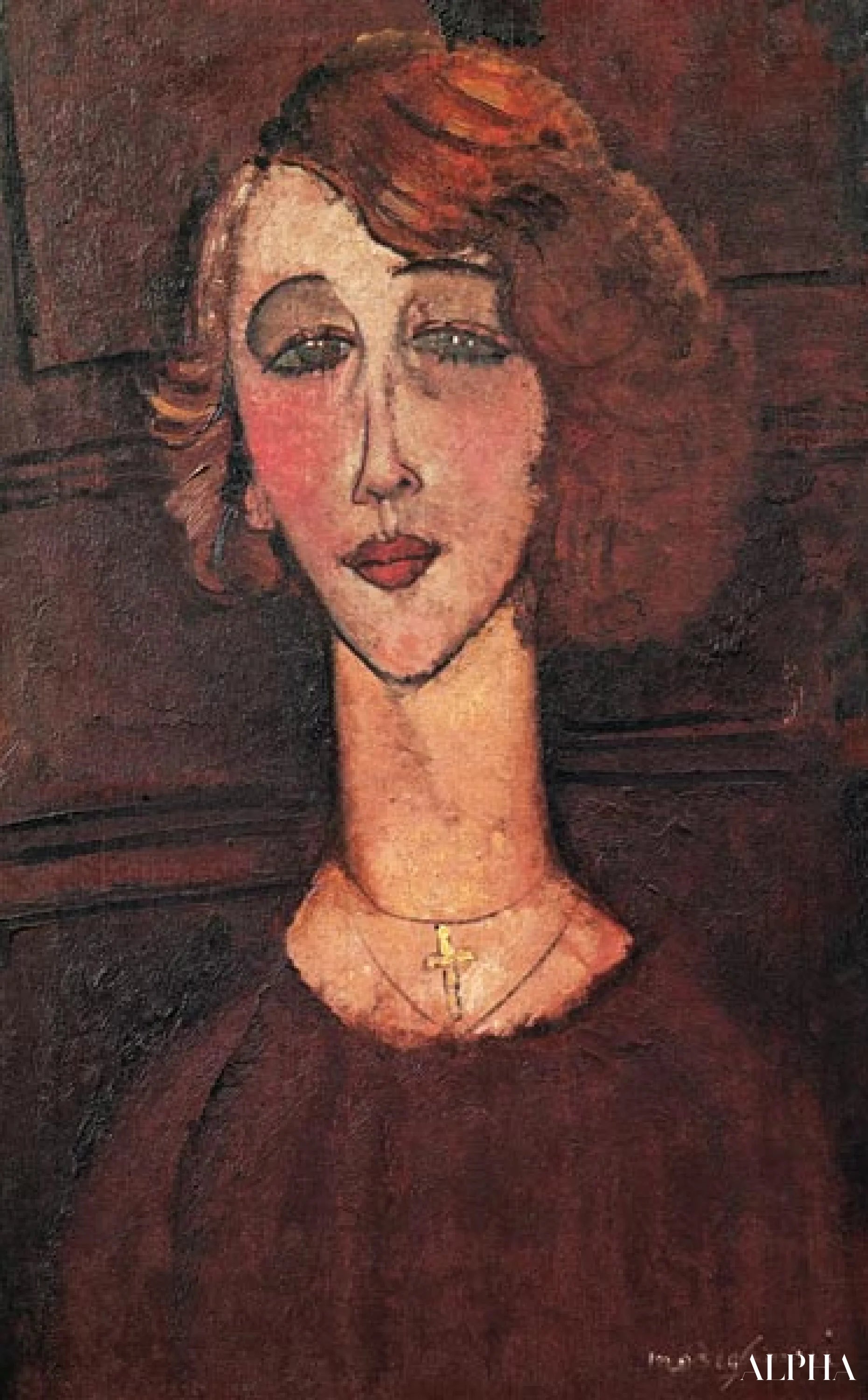 Renée - Amedeo Modigliani - High-end reproductions of paintings and artworks