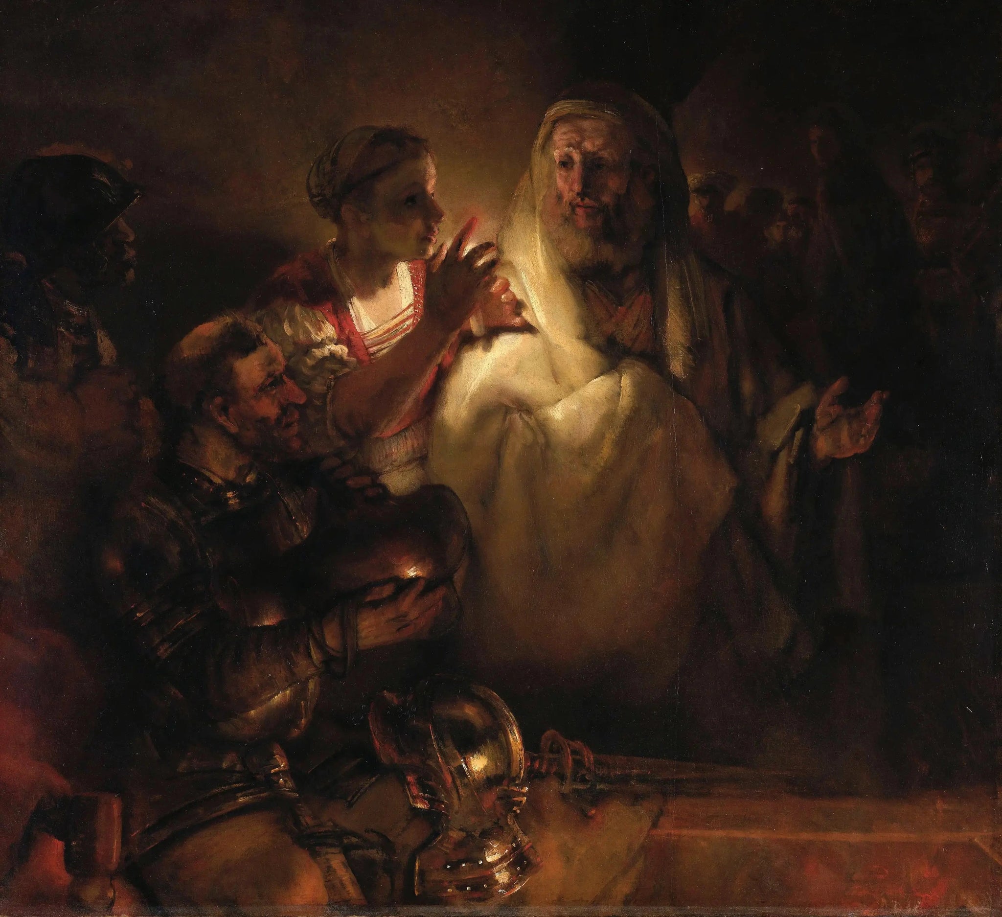 Le Reniement de saint Pierre, 1660 — Rembrandt