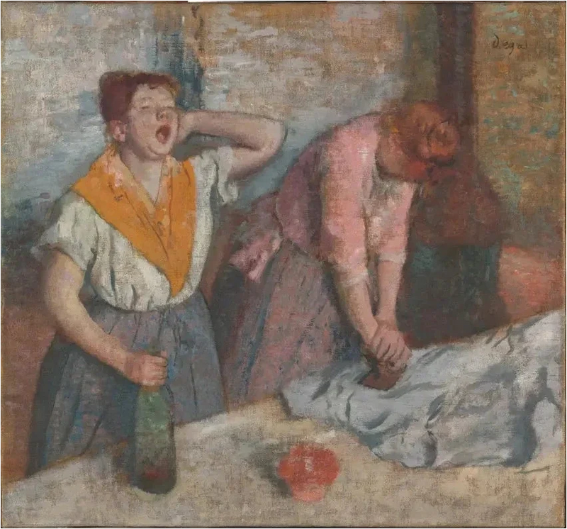 Ironers - Edgar Degas