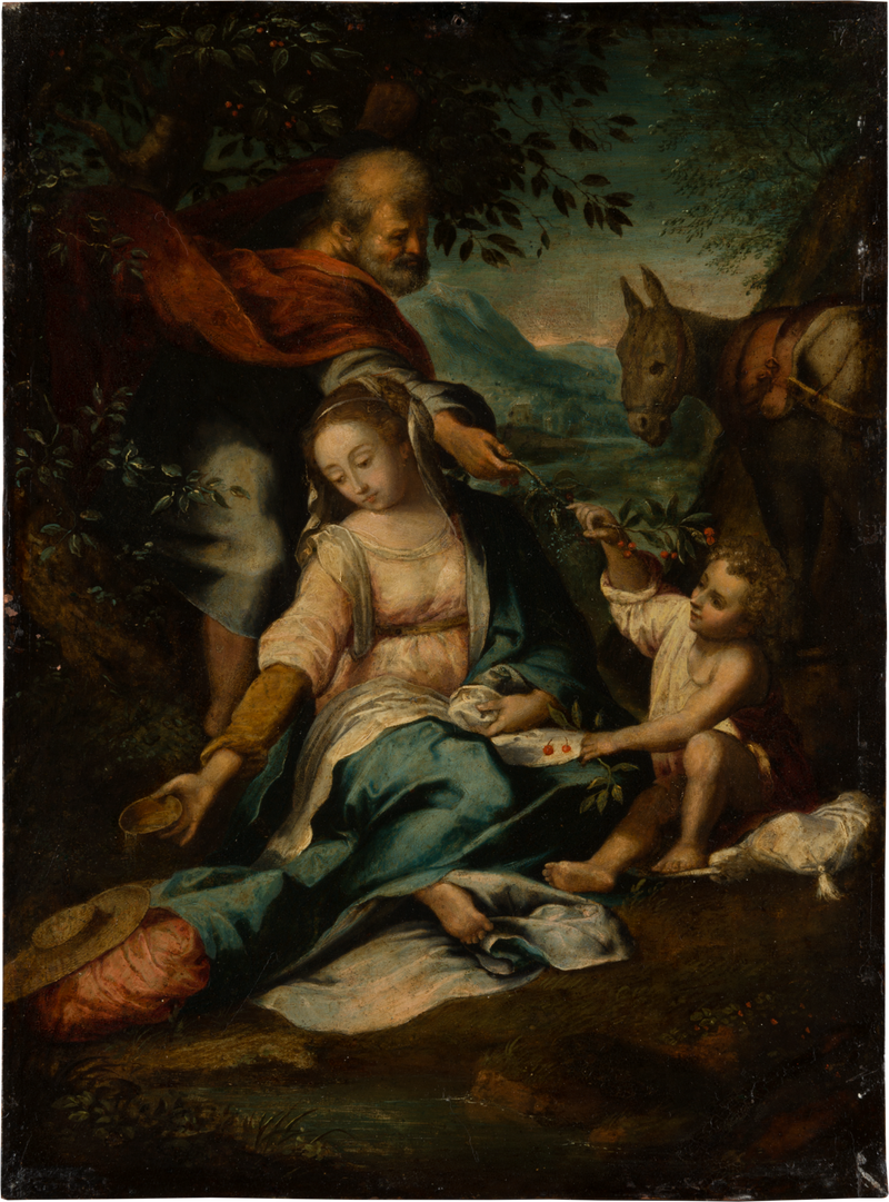 Rest during the flight to Egypt - Federico Barroci