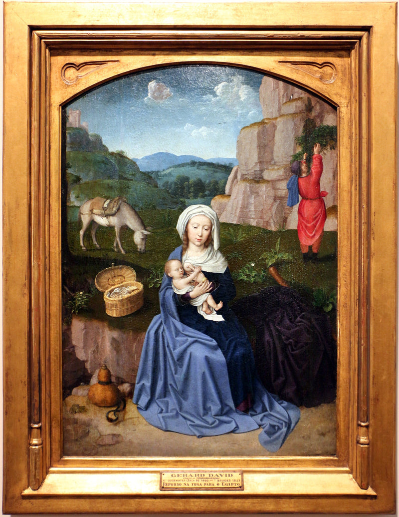 Rest during the flight to Egypt - Gérard David