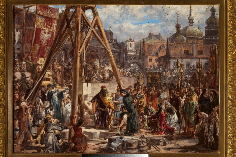 Reprise de la Russie. Richesse et éducation, 1366 apr. J.-C., série « History of Civilization in Poland » - Jan Matejko