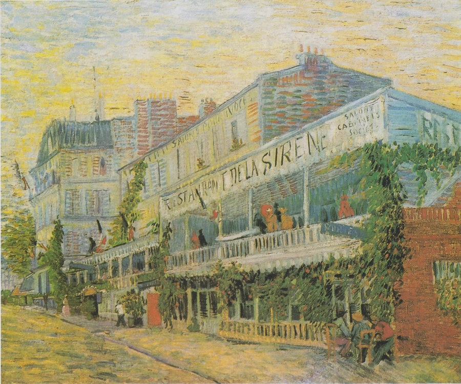 Restaurant of the Siren in Asnières - Vincent van Gogh