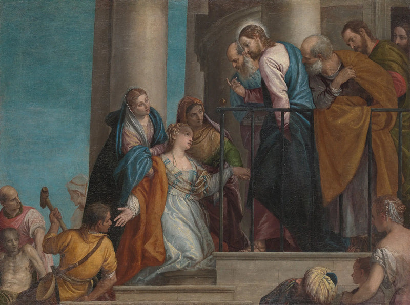 Resurrection at Nain of the widow's son - Paul Véronèse