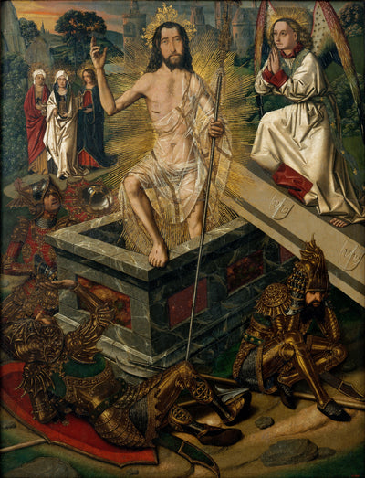 Résurrection du Christ - Bartolomé Bermejo - Alpha Reproduction
