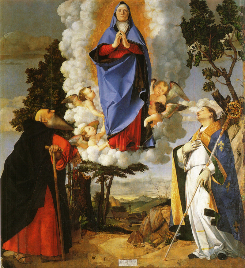 Asolo Altar Table - Lorenzo Lotto