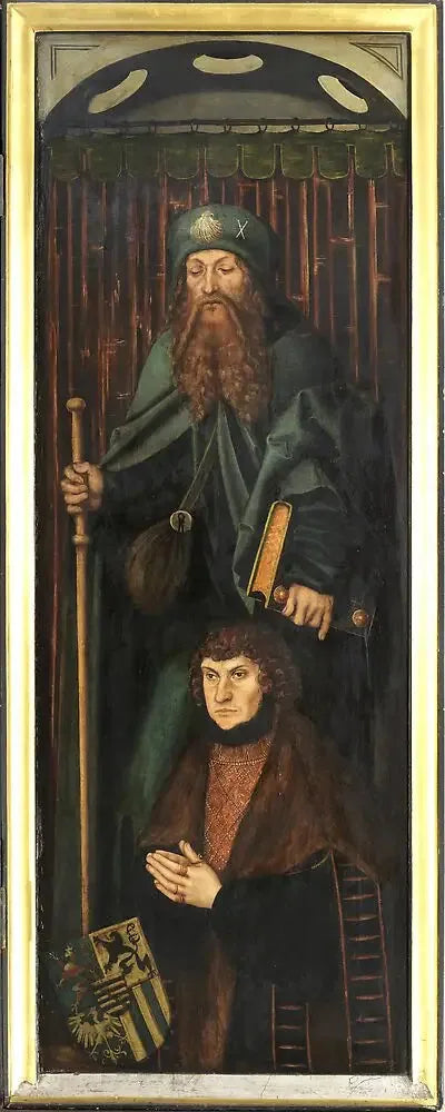 Altarpiece of the Church of Saint Catherine of Zwickau [right wing] - Lucas Cranach the Elder