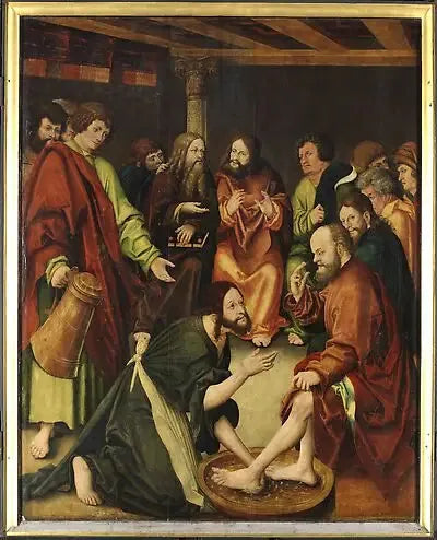 Altarpiece of the Church of Saint Catherine of Zwickau [central panel] - Lucas Cranach the Elder