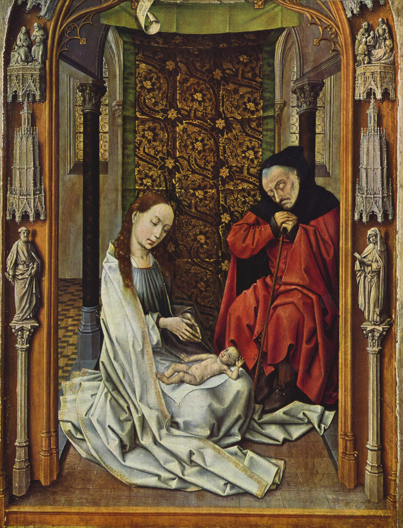 Retable de la chapelle royale : Holy Family - Juan de Flandes