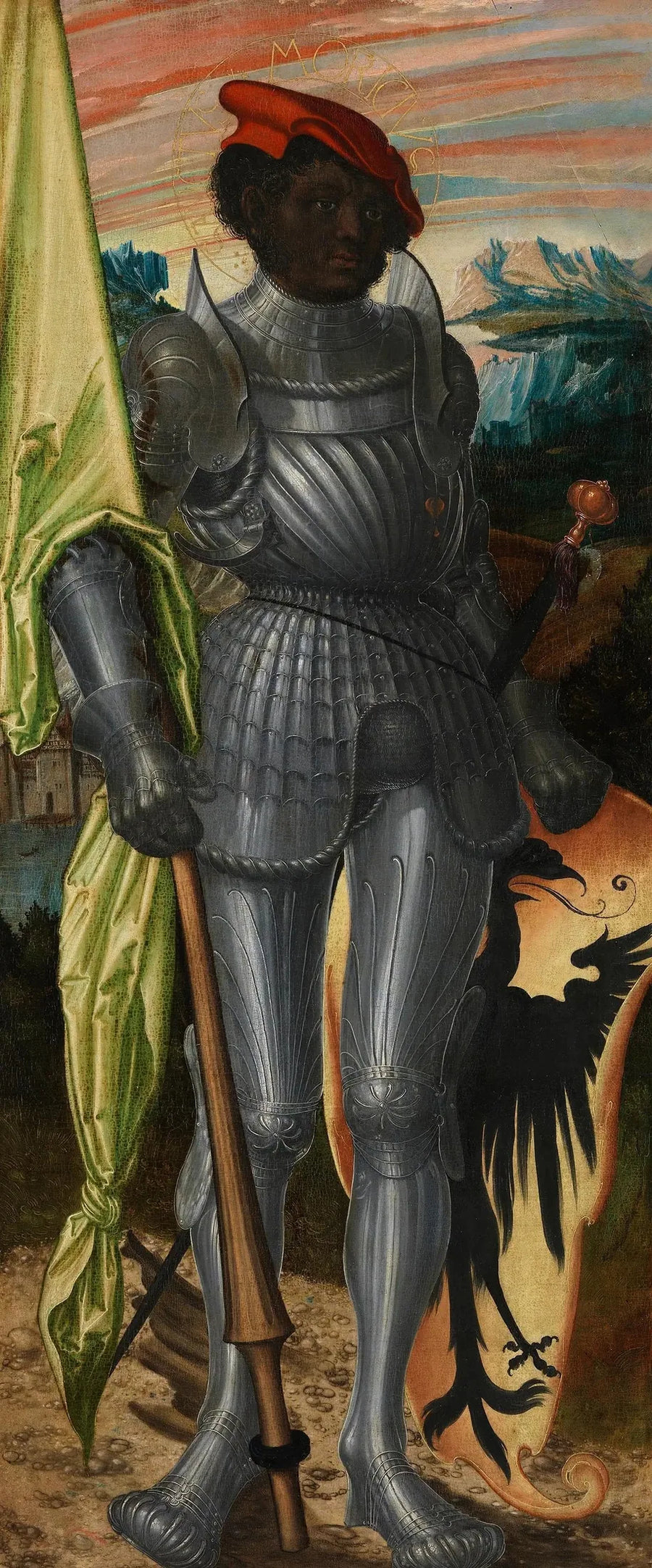 Retable de Pfirtscher : Saint Maurice - Lucas Cranach l'Ancien