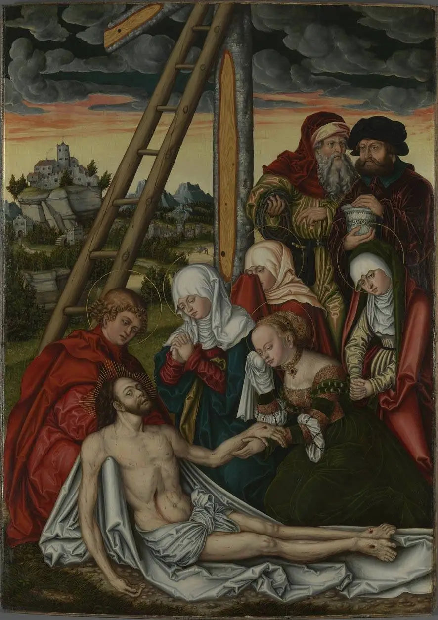 Pierre et Paul Table: The Lamentation of Christ - Lucas Cranach the Elder