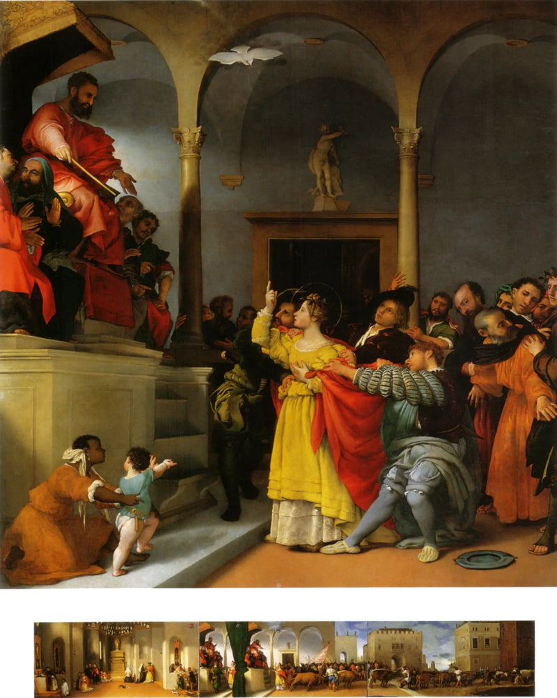 Retable de Sainte-Lucie - Lorenzo Lotto