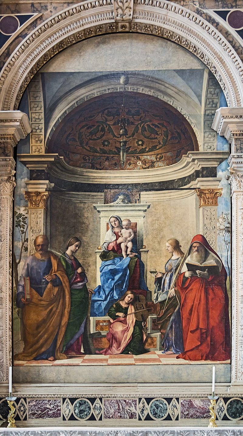 San Zaccaria Altarpiece - Giovanni Bellini