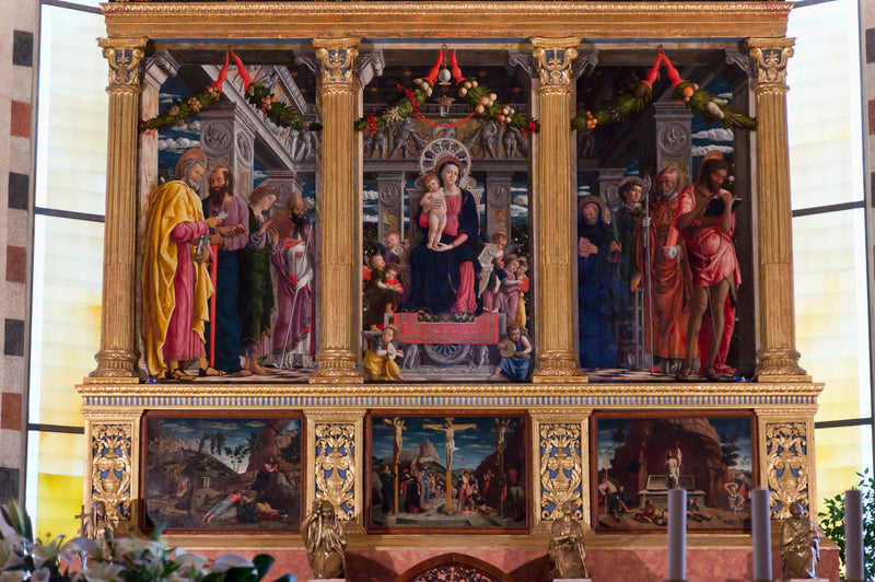 San Zeno Altarpiece - Andrea Mantegna
