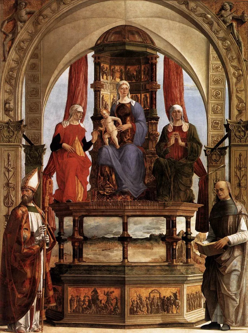 Retable de Santa Maria à Porto - Ercole de’ Roberti