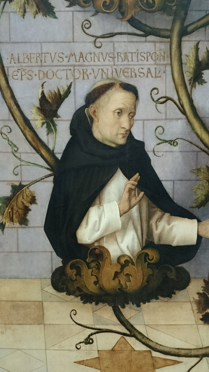 Retable dominicain de Francfort : Lignée de l’ordre dominicain (partie inférieure) - Hans Holbein the Elder