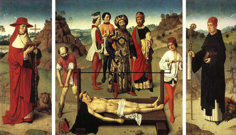 Retable du martyre de saint Érasme - Dirk Bouts