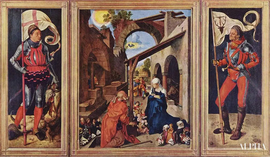 Retable Paumgartner - Albrecht Dürer - Reproductions de tableaux et peintures haut de gamme