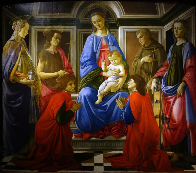 The Altarpiece known as Sant'Ambrogio, circa 1470 - Sandro Botticelli