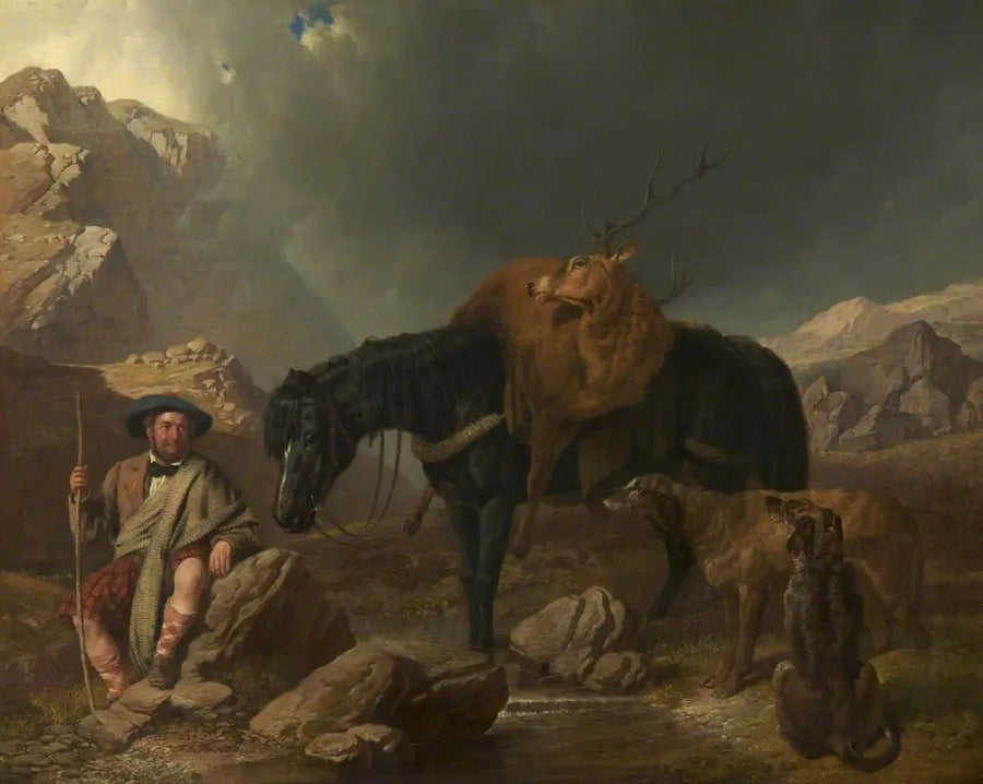 Return of the Hunt - John Frederick Herring, Sr.