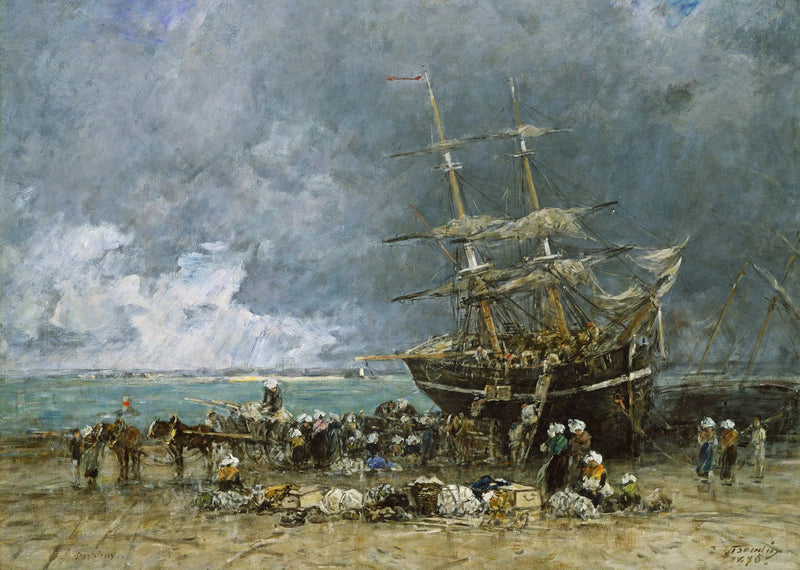 Return of the Newfoundland - Eugène Boudin