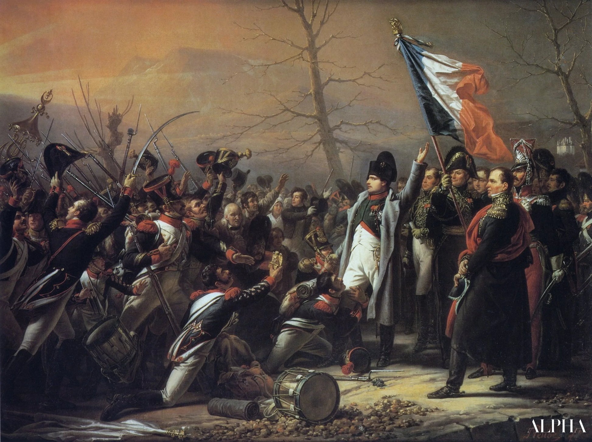 Return of Napoleon from the Island of Elba - Charles de Steuben - High-end reproductions of paintings and artworks